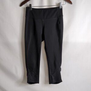 New Balance Dry Women's Black Capri 3/4 Leggings Active Athleisure Sport, Small